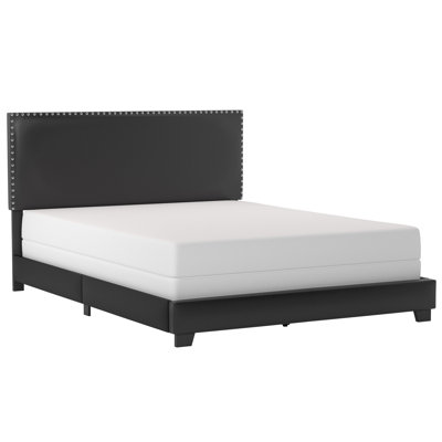 Lit plateforme tapissier Takengon
