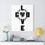 Love God - Wrapped Canvas Print-1221940956
