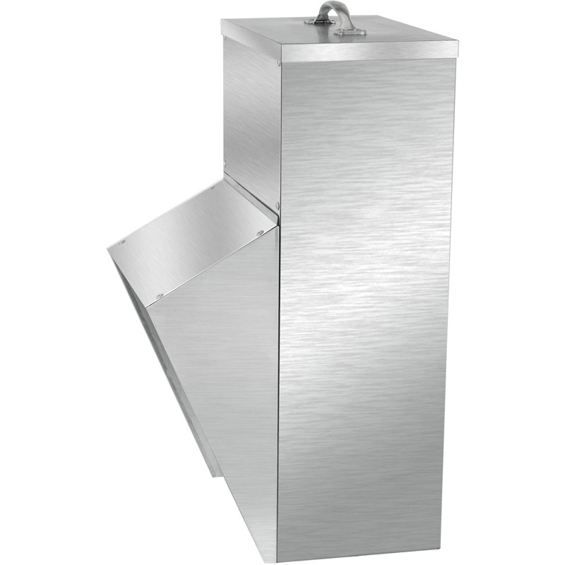 Mangeoire en acier inoxydable Fraser, 25 gallons