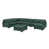 Green Genuine Leather