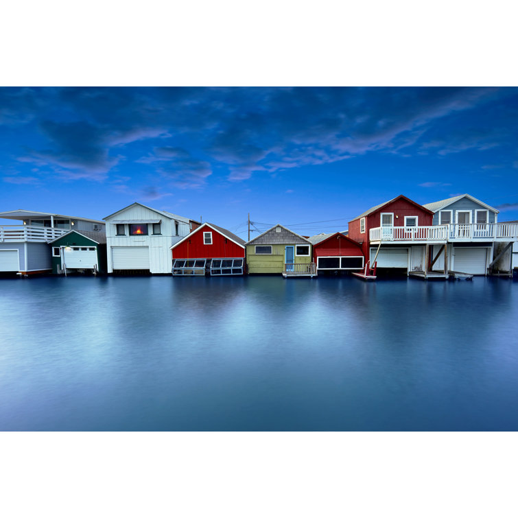 Lakescape IX by James McLoughlin - Wrapped Canvas Print