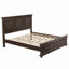 Lit traditionnel traditionnel en bois de pin style champêtre-1419125476-1419125477