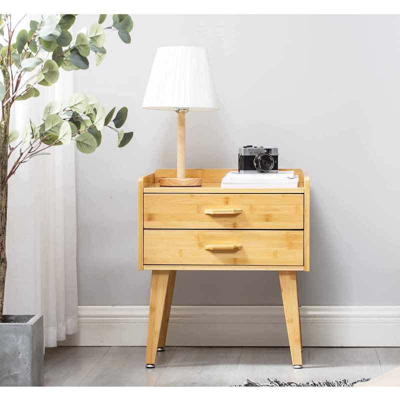 Table de chevet Maydear, Jaune