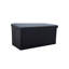 Repose-pieds avec rangement 30 "noir Boucle