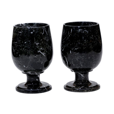 Daaniya 10oz. Handmade Marble Snifter Set