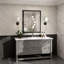 Molly Tempered Glass Metal Beveled Framed Wall Mounted Vanity Rectangular Mirror-108625537-108625544