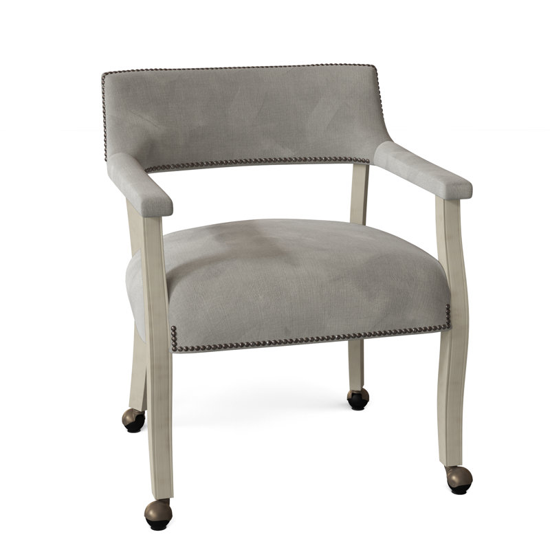 Fauteuil Thayer, Noyer, Bronze vieilli, 3127 Brume