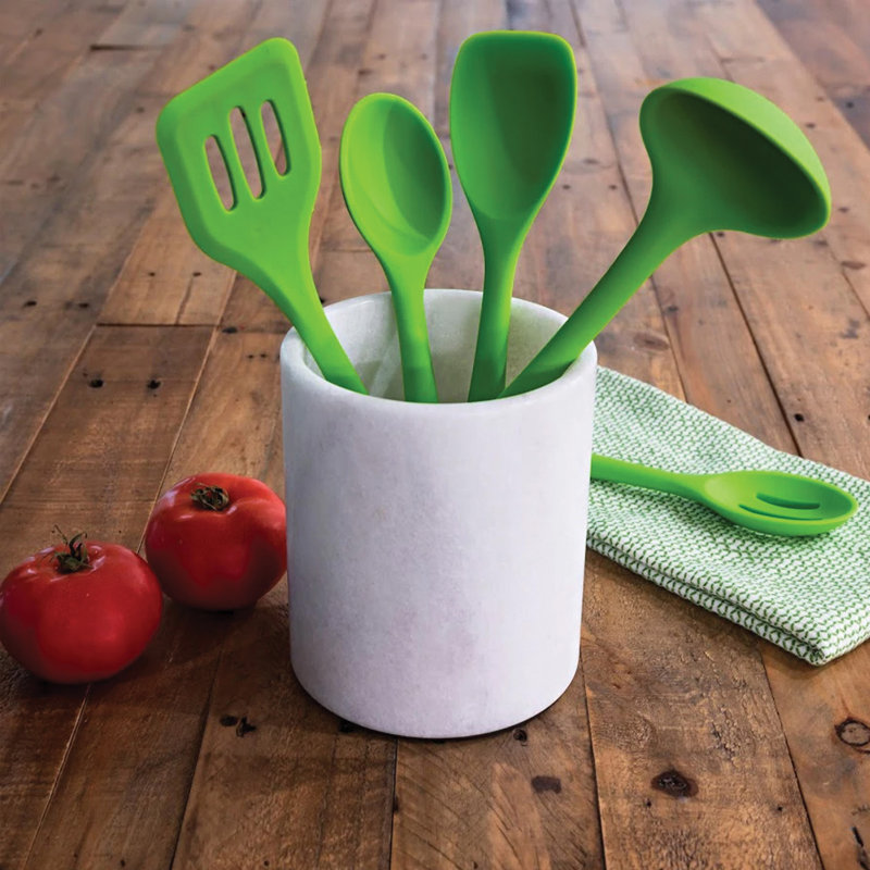 Better Houseware 5 Utensil Set, Green