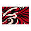 Tapis intérieur et extérieur Vortex Flame-124172445