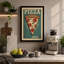 Pizza Slice Retro - Wrapped Canvas-285430954-285430957