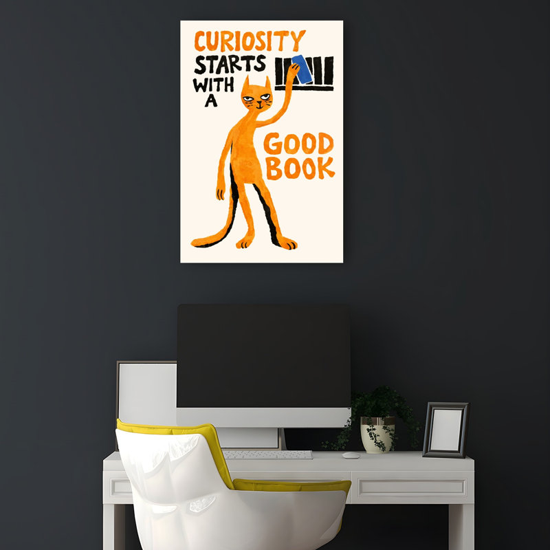 Curious Cat Good Book, H 18 po x l 12 po