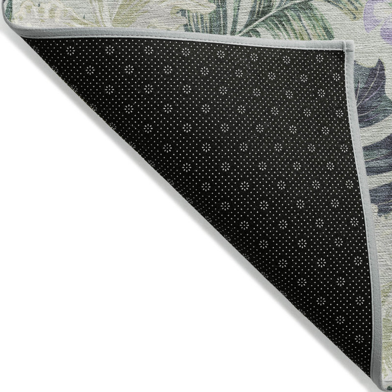 Tapis intérieur / extérieur Cinead ACN1708 lavable à la machine, Rectangle 9 pi x 12 pi