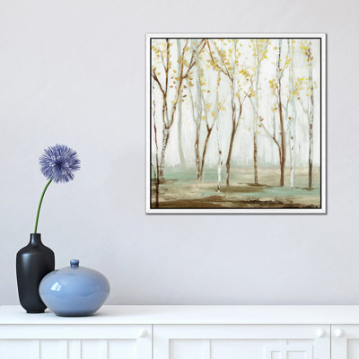 White On White Landscape by Allison Pearce - Painting on Canvas