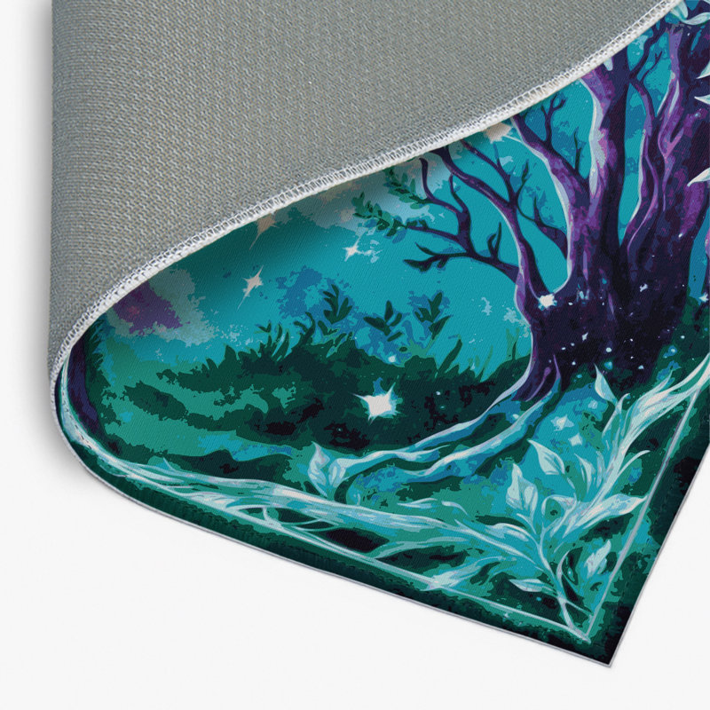 Tapis intérieur et extérieur Ethereal Bloom, Rectangle 1 pi 6 po x 2 pi 6 po
