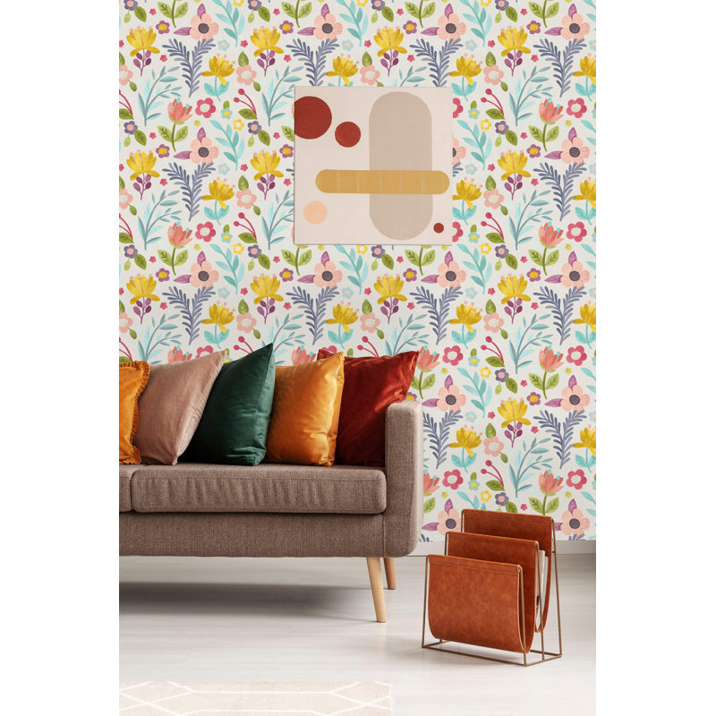 Rouleau de papier peint autocollant Cronyn, L 10,42 pi x l 25 po