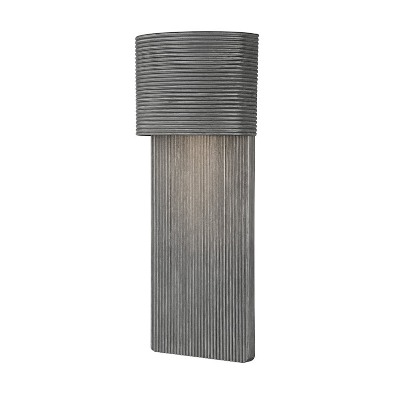 Tempe 1 Light Wall Sconce, Graphite, 17" H x 6.75" W x 3.5" D