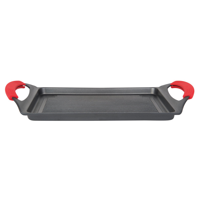 10.8'' Non-Stick Aluminum Grill Pan / Griddle Set