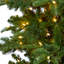 96' H Lighted Artificial Fir Christmas Tree