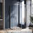 Neo-Angle Corner Shower Enclosure, Pivot Shower Door,6mm Frosted Tempered Glass,36.5"W*36.5"D*72"H