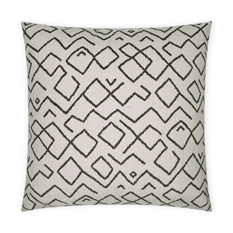 Kraken Geometric Outdoor Throw Pillow