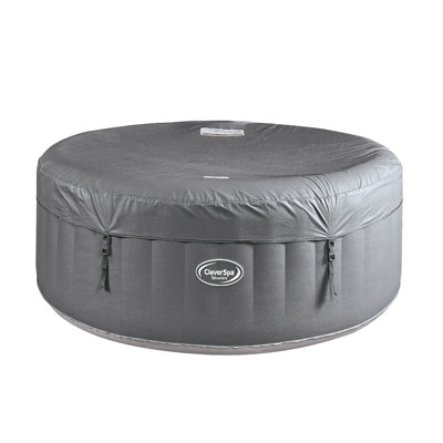 cleverspa Plastic Round Inflatable Hot Tub