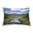 Clouds Reflecting in River Decorative Printed Throw Pillow by Michael Willett