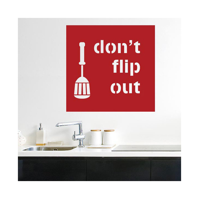 Wall Decal, Dark Red