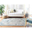 Tapis oriental gris / turquoise Poulson-33492042