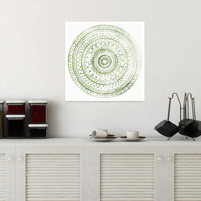 Reaching Balance II Abstract Geometric Organic Art