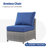Briela 8 - Person Outdoor Seating Group with Cushions with Fire Pit table No Assembly Required-1799343704-1748488914
