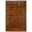 Overdyed Hand-Knotted Wool Modern-Contemporary Brown Area Rug 4' 7" x 7' 2"