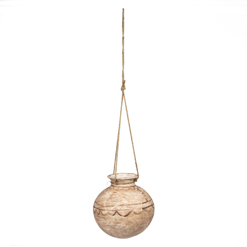 Mercer Clay Hanging Planter