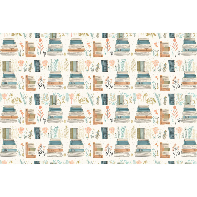 Vintage Library Comforter, Twin Extra Long Comforter