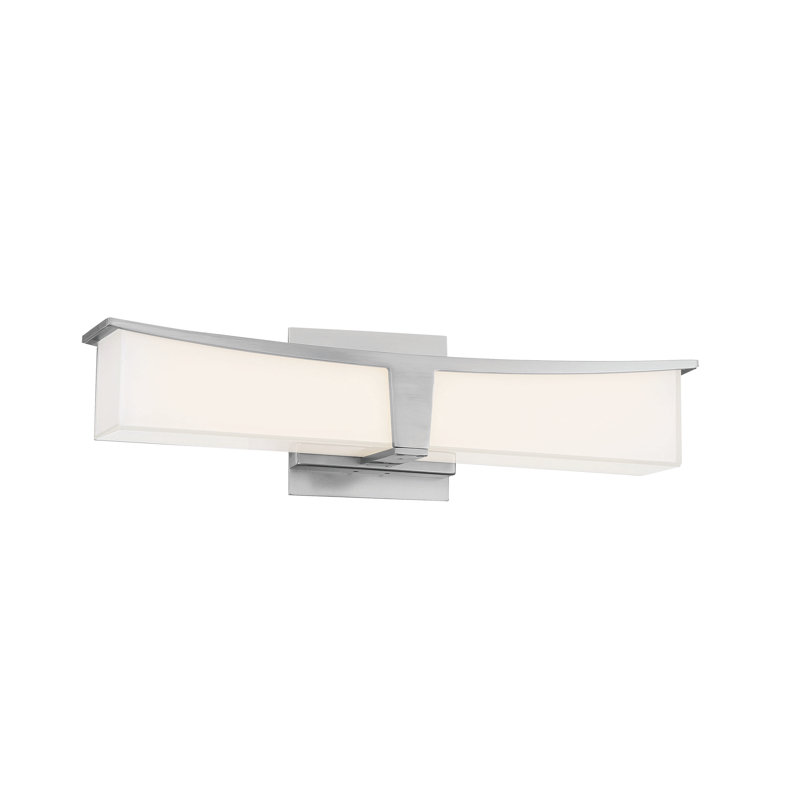 Millis Dimmable LED Bath Bar, Brushed Nickel