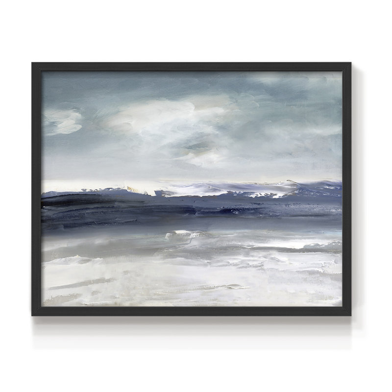 Beachcombers Paradise - impression encadrée - réaménageable, H 11 po x l 14 po, Noir, noir, noir, noir