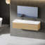 Meuble-lavabo flottant avec lavabo, meuble de rangement mural moderne avec tiroir à fermeture en douceur, idéal pour l'organisation de la salle de bain et le style-1152450292