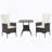 3-Piece Reclining Patio Bistro Set