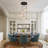 Almine 5 - Light Kitchen Island Cluster Pendant