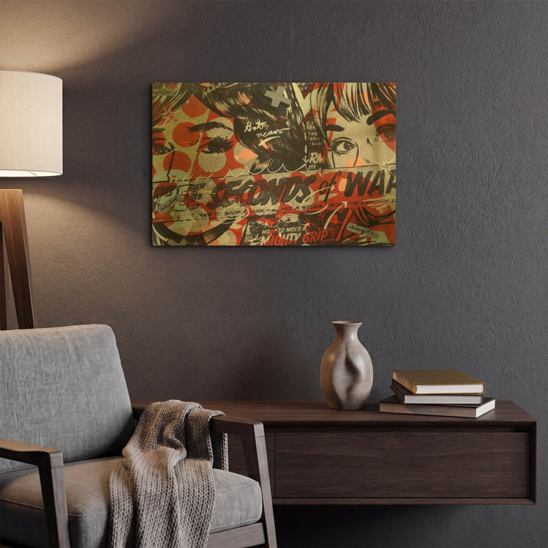 «Three Seconds» par Dan Monteavaro, art mural en métal doré, 24 po x 16 po, 24 po x 16 po