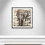 «Aivy Safari Elephant», impression encadrée
