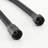 Stainless Steel Slide Bar Shower , Dual Heads, Matte Black, 1.8 Gpm Flow Rate, Rain / Massage Spray Pattern 7-Setting Flow, Dynamic Rainfall