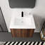 Armoire de salle de bain avec lavabo, portes à fermeture en douceur, fixation flottante, 24 po pour petite salle de bain-1208547469-1208547467