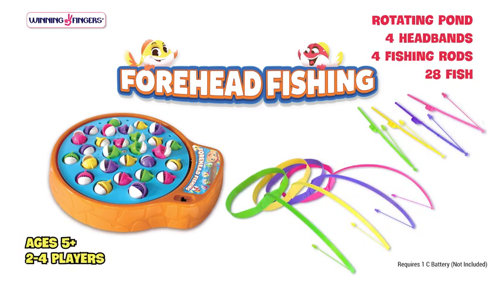 SR Toys Magnetic Fishing Toy Game with Fishing Rod and Colourful