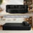 78.35" Modern 2-In-1 Convertible Curved Loveseat Sofa Bed, Floor Love Seat Couch, Teddy Fabric Memory Foam Cloud Couch With 2 Pillows No Assembly For Living Room, Apartment, Small Space-302680640