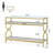 Faux Marble Sofa Table,3-Tier Bedside Table,Console Table,Foyer Table