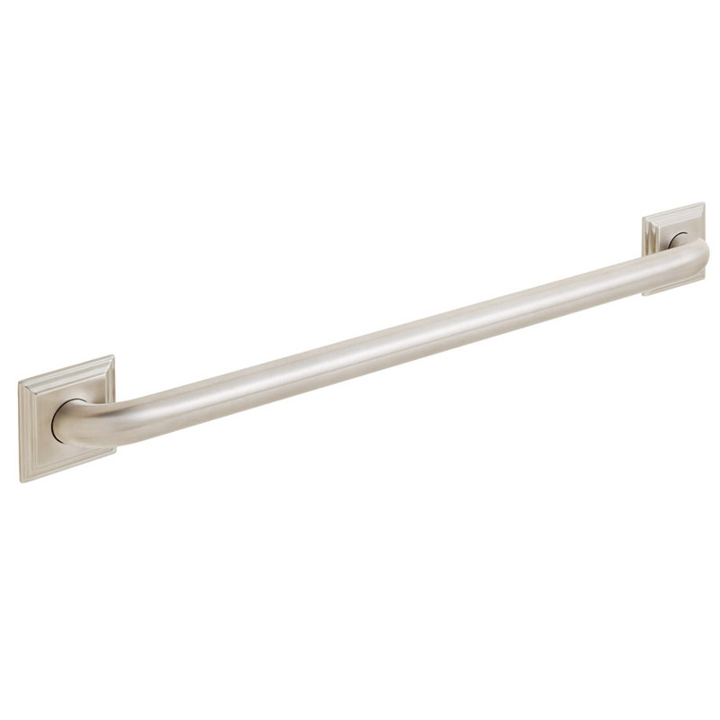 Rainier Grab Bar, 24", Brushed Nickel