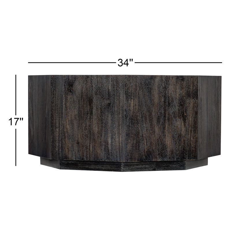 Chiseling Solid Wood Coffee Table