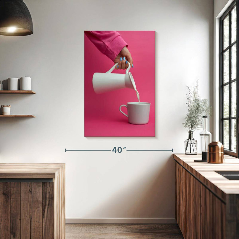 Yarlin Pouring Milk, 39" H x 26" W