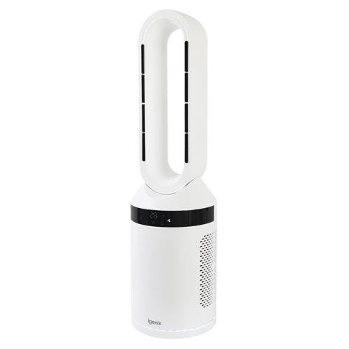 2000W 2-in-1 Bladeless PTC Fan Heater White
