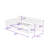 Elegant Linen Upholstered Daybed with Armrests-1779101826-1779101827